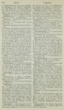 Image of the Page - 544 - in Lateinisch-Deutsches und Deutsch-Lateinisches Schul-Wörterbuch - Lateinisch-Deutscher Theil