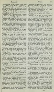 Bild der Seite - 547 - in Lateinisch-Deutsches und Deutsch-Lateinisches Schul-Wörterbuch - Lateinisch-Deutscher Theil