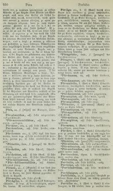 Bild der Seite - 550 - in Lateinisch-Deutsches und Deutsch-Lateinisches Schul-Wörterbuch - Lateinisch-Deutscher Theil