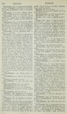 Image of the Page - 552 - in Lateinisch-Deutsches und Deutsch-Lateinisches Schul-Wörterbuch - Lateinisch-Deutscher Theil