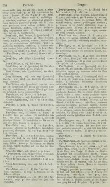 Image of the Page - 554 - in Lateinisch-Deutsches und Deutsch-Lateinisches Schul-Wörterbuch - Lateinisch-Deutscher Theil