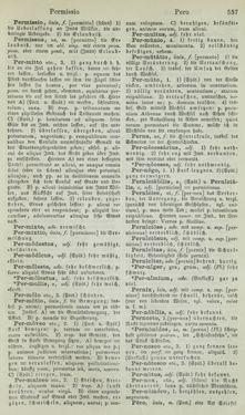 Image of the Page - 557 - in Lateinisch-Deutsches und Deutsch-Lateinisches Schul-Wörterbuch - Lateinisch-Deutscher Theil