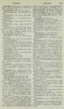 Image of the Page - 559 - in Lateinisch-Deutsches und Deutsch-Lateinisches Schul-Wörterbuch - Lateinisch-Deutscher Theil