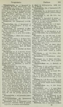 Image of the Page - 561 - in Lateinisch-Deutsches und Deutsch-Lateinisches Schul-Wörterbuch - Lateinisch-Deutscher Theil