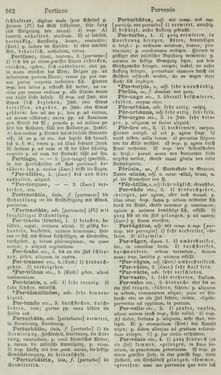 Image of the Page - 562 - in Lateinisch-Deutsches und Deutsch-Lateinisches Schul-Wörterbuch - Lateinisch-Deutscher Theil