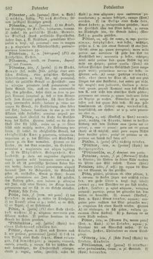 Bild der Seite - 582 - in Lateinisch-Deutsches und Deutsch-Lateinisches Schul-Wörterbuch - Lateinisch-Deutscher Theil