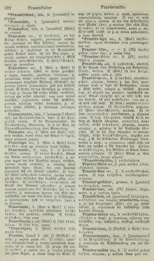 Bild der Seite - 592 - in Lateinisch-Deutsches und Deutsch-Lateinisches Schul-Wörterbuch - Lateinisch-Deutscher Theil