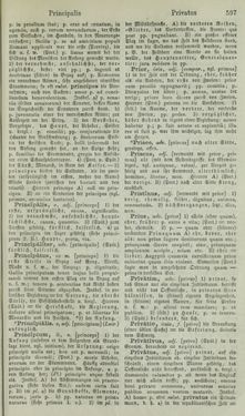 Bild der Seite - 597 - in Lateinisch-Deutsches und Deutsch-Lateinisches Schul-Wörterbuch - Lateinisch-Deutscher Theil