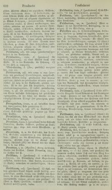 Bild der Seite - 602 - in Lateinisch-Deutsches und Deutsch-Lateinisches Schul-Wörterbuch - Lateinisch-Deutscher Theil