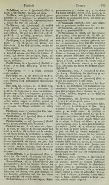 Bild der Seite - 605 - in Lateinisch-Deutsches und Deutsch-Lateinisches Schul-Wörterbuch - Lateinisch-Deutscher Theil