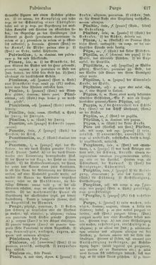 Bild der Seite - 617 - in Lateinisch-Deutsches und Deutsch-Lateinisches Schul-Wörterbuch - Lateinisch-Deutscher Theil