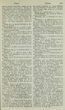 Image of the Page - 619 - in Lateinisch-Deutsches und Deutsch-Lateinisches Schul-Wörterbuch - Lateinisch-Deutscher Theil