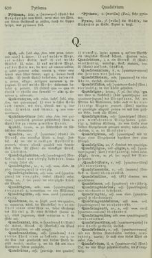 Image of the Page - 620 - in Lateinisch-Deutsches und Deutsch-Lateinisches Schul-Wörterbuch - Lateinisch-Deutscher Theil