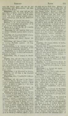 Bild der Seite - 631 - in Lateinisch-Deutsches und Deutsch-Lateinisches Schul-Wörterbuch - Lateinisch-Deutscher Theil