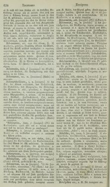 Bild der Seite - 634 - in Lateinisch-Deutsches und Deutsch-Lateinisches Schul-Wörterbuch - Lateinisch-Deutscher Theil