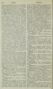 Bild der Seite - 640 - in Lateinisch-Deutsches und Deutsch-Lateinisches Schul-Wörterbuch - Lateinisch-Deutscher Theil