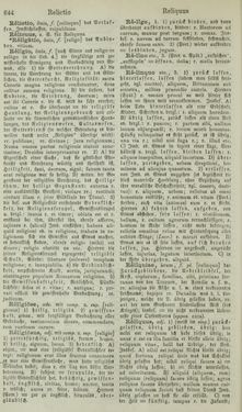 Bild der Seite - 644 - in Lateinisch-Deutsches und Deutsch-Lateinisches Schul-Wörterbuch - Lateinisch-Deutscher Theil