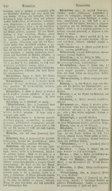 Image of the Page - 646 - in Lateinisch-Deutsches und Deutsch-Lateinisches Schul-Wörterbuch - Lateinisch-Deutscher Theil