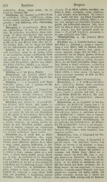 Image of the Page - 652 - in Lateinisch-Deutsches und Deutsch-Lateinisches Schul-Wörterbuch - Lateinisch-Deutscher Theil