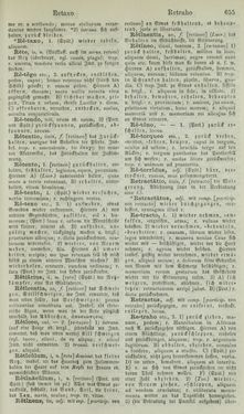 Image of the Page - 655 - in Lateinisch-Deutsches und Deutsch-Lateinisches Schul-Wörterbuch - Lateinisch-Deutscher Theil