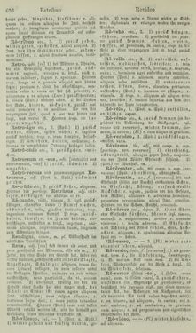 Image of the Page - 656 - in Lateinisch-Deutsches und Deutsch-Lateinisches Schul-Wörterbuch - Lateinisch-Deutscher Theil