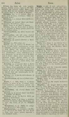 Image of the Page - 662 - in Lateinisch-Deutsches und Deutsch-Lateinisches Schul-Wörterbuch - Lateinisch-Deutscher Theil