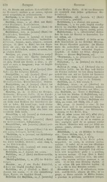 Image of the Page - 678 - in Lateinisch-Deutsches und Deutsch-Lateinisches Schul-Wörterbuch - Lateinisch-Deutscher Theil