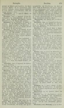 Image of the Page - 679 - in Lateinisch-Deutsches und Deutsch-Lateinisches Schul-Wörterbuch - Lateinisch-Deutscher Theil