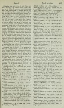 Image of the Page - 683 - in Lateinisch-Deutsches und Deutsch-Lateinisches Schul-Wörterbuch - Lateinisch-Deutscher Theil
