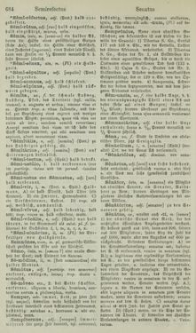 Image of the Page - 684 - in Lateinisch-Deutsches und Deutsch-Lateinisches Schul-Wörterbuch - Lateinisch-Deutscher Theil