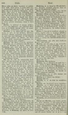 Image of the Page - 692 - in Lateinisch-Deutsches und Deutsch-Lateinisches Schul-Wörterbuch - Lateinisch-Deutscher Theil