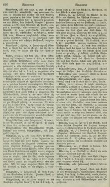 Image of the Page - 696 - in Lateinisch-Deutsches und Deutsch-Lateinisches Schul-Wörterbuch - Lateinisch-Deutscher Theil