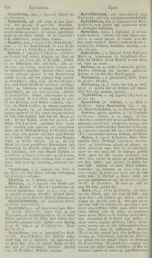 Bild der Seite - 706 - in Lateinisch-Deutsches und Deutsch-Lateinisches Schul-Wörterbuch - Lateinisch-Deutscher Theil