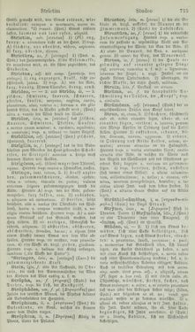 Bild der Seite - 715 - in Lateinisch-Deutsches und Deutsch-Lateinisches Schul-Wörterbuch - Lateinisch-Deutscher Theil