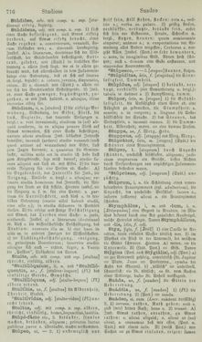 Bild der Seite - 716 - in Lateinisch-Deutsches und Deutsch-Lateinisches Schul-Wörterbuch - Lateinisch-Deutscher Theil