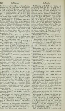 Image of the Page - 720 - in Lateinisch-Deutsches und Deutsch-Lateinisches Schul-Wörterbuch - Lateinisch-Deutscher Theil