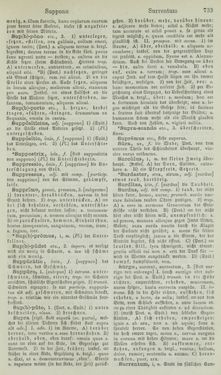 Image of the Page - 733 - in Lateinisch-Deutsches und Deutsch-Lateinisches Schul-Wörterbuch - Lateinisch-Deutscher Theil
