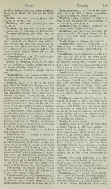 Image of the Page - 749 - in Lateinisch-Deutsches und Deutsch-Lateinisches Schul-Wörterbuch - Lateinisch-Deutscher Theil
