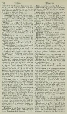 Image of the Page - 750 - in Lateinisch-Deutsches und Deutsch-Lateinisches Schul-Wörterbuch - Lateinisch-Deutscher Theil