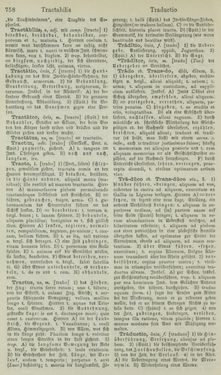 Bild der Seite - 758 - in Lateinisch-Deutsches und Deutsch-Lateinisches Schul-Wörterbuch - Lateinisch-Deutscher Theil