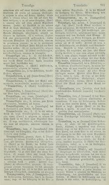 Bild der Seite - 761 - in Lateinisch-Deutsches und Deutsch-Lateinisches Schul-Wörterbuch - Lateinisch-Deutscher Theil