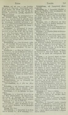 Bild der Seite - 767 - in Lateinisch-Deutsches und Deutsch-Lateinisches Schul-Wörterbuch - Lateinisch-Deutscher Theil