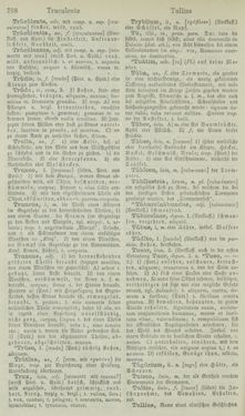 Bild der Seite - 768 - in Lateinisch-Deutsches und Deutsch-Lateinisches Schul-Wörterbuch - Lateinisch-Deutscher Theil