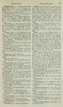 Bild der Seite - 775 - in Lateinisch-Deutsches und Deutsch-Lateinisches Schul-Wörterbuch - Lateinisch-Deutscher Theil