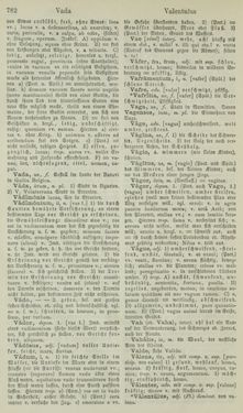 Image of the Page - 782 - in Lateinisch-Deutsches und Deutsch-Lateinisches Schul-Wörterbuch - Lateinisch-Deutscher Theil