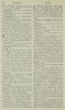 Image of the Page - 784 - in Lateinisch-Deutsches und Deutsch-Lateinisches Schul-Wörterbuch - Lateinisch-Deutscher Theil