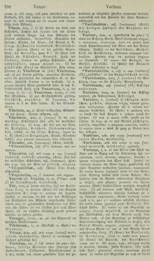Image of the Page - 790 - in Lateinisch-Deutsches und Deutsch-Lateinisches Schul-Wörterbuch - Lateinisch-Deutscher Theil