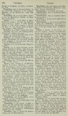 Image of the Page - 792 - in Lateinisch-Deutsches und Deutsch-Lateinisches Schul-Wörterbuch - Lateinisch-Deutscher Theil