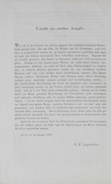 Bild der Seite - VIII - in Lateinisch-Deutsches und Deutsch-Lateinisches Schul-Wörterbuch - Deutsch-Lateinischer Theil