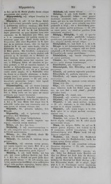 Image of the Page - 25 - in Lateinisch-Deutsches und Deutsch-Lateinisches Schul-Wörterbuch - Deutsch-Lateinischer Theil